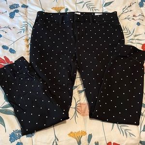 Black and White GAP dress pants